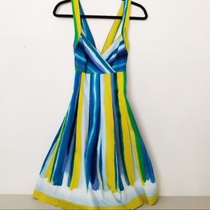 Calvin Klein - Fit and Flare - Watercolor Dress